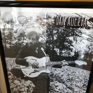 Dan Auerbach autographed poster